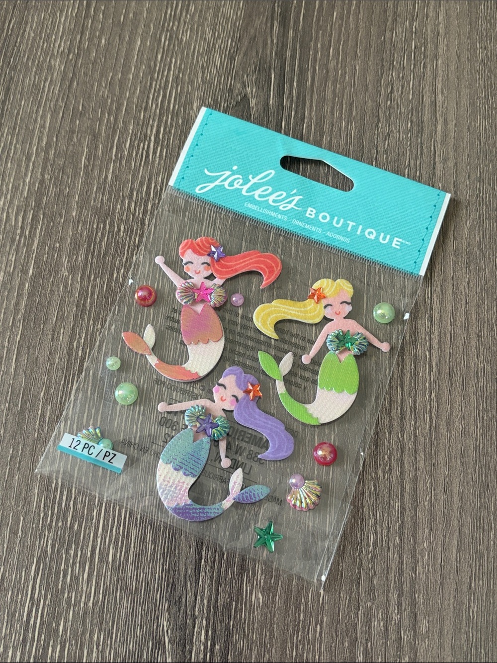 ❤️$6 Jolee's Boutique Job Mermaids BQ Embellishments